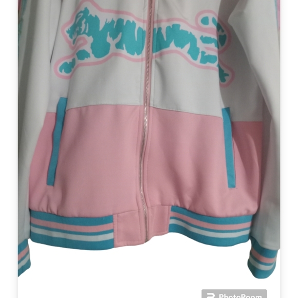 Pink/blue & white Letigre tracksuit..XL jacket pants are large. - Picture 7 of 9